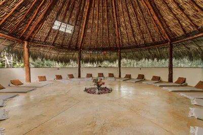 Casa Arkaana Host Pack cover — interior of The Temple ceremonial space